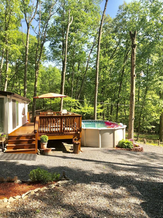 Pocono Cabin With Private Pool At Shawnee Mtn East Stroudsburg Exterior foto